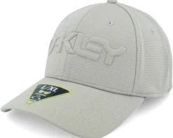 Flexfit-Oakley 6 Panel Stretch Hat Embossed Boulder Green Flexfit -