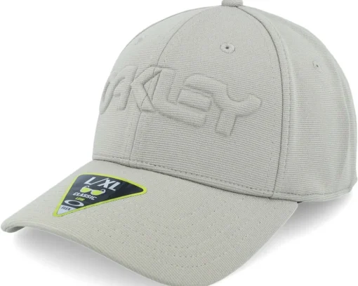 Flexfit-Oakley 6 Panel Stretch Hat Embossed Boulder Green Flexfit -