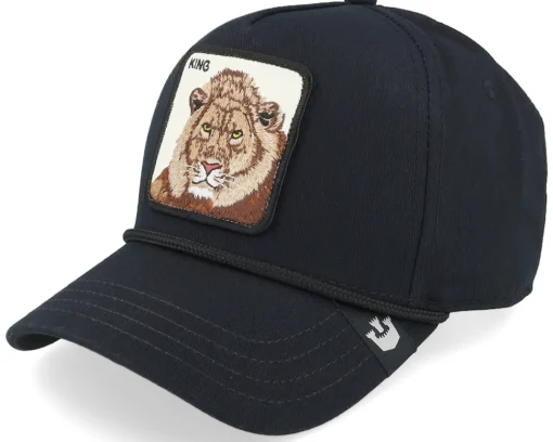 Hot Goorin Bros. Panther 100 Twill A-Frame Adjustable - Black