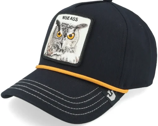Hot Goorin Bros. Panther 100 Twill A-Frame Adjustable - Black