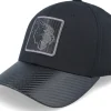 Outlet Iconic Panther Black Metallic Patch Carbon/Black Flexfit -