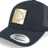 Trucker-Iconic Panther Gold Patch Black Trucker -
