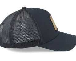 Trucker-Iconic Panther Gold Patch Black Trucker -