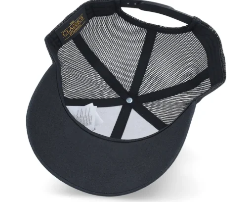 Trucker-Iconic Panther Gold Patch Black Trucker -