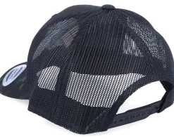 Trucker-Origami Paper Parrot Black Camo Trucker -