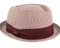 Straw Hat-Göttmann Paperhut Bordeaux Straw Hat -