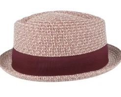 Straw Hat-Göttmann Paperhut Bordeaux Straw Hat -