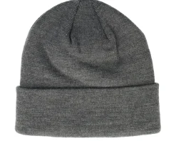 New Ellesse Parsons Beanie Grey Marl Cuff -