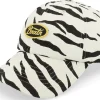 Online Brixton Parsons Low Profile Cap Off White Tiger Dad Cap -