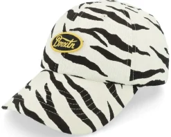 Online Brixton Parsons Low Profile Cap Off White Tiger Dad Cap -