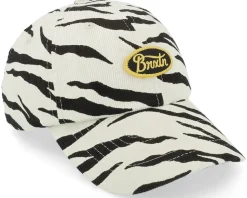 Online Brixton Parsons Low Profile Cap Off White Tiger Dad Cap -