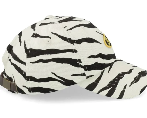 Online Brixton Parsons Low Profile Cap Off White Tiger Dad Cap -