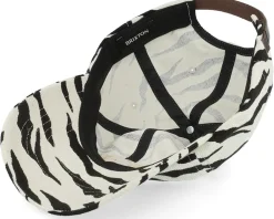 Online Brixton Parsons Low Profile Cap Off White Tiger Dad Cap -