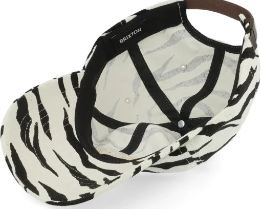 Online Brixton Parsons Low Profile Cap Off White Tiger Dad Cap -