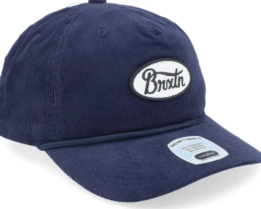 Fashion Brixton Parsons Netplus Washed Navy Dad Cap -