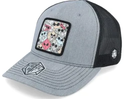 Trucker-Critiql Hit Party Board Presence Heather Grey/Black Trucker -