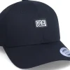 Hot Fair Patch Vinyl Logo Curved Black Adjustable -