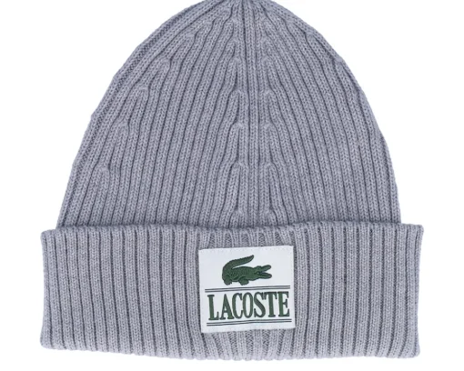 Discount Lacoste Patched Grey Cuff -