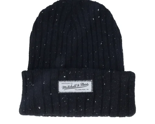 Clearance Mitchell & Ness Patched Up Knit Black Cuff -