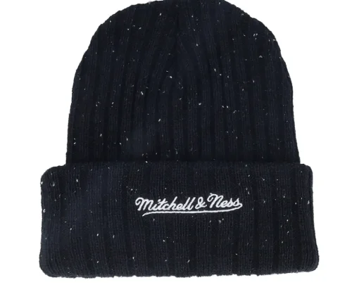 Clearance Mitchell & Ness Patched Up Knit Black Cuff -