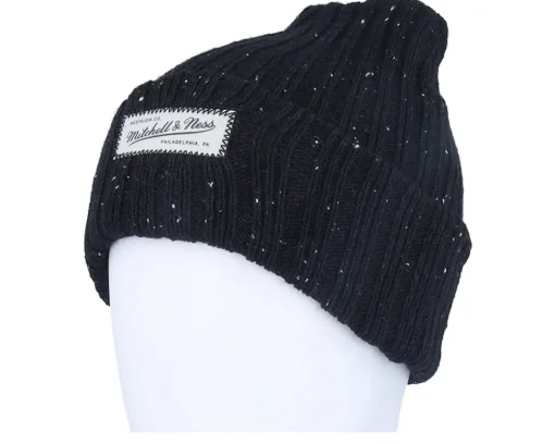 Clearance Mitchell & Ness Patched Up Knit Black Cuff -