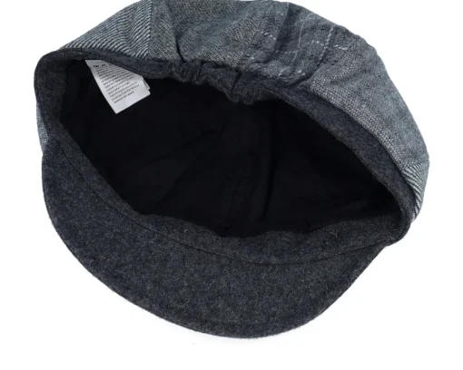 Vega-Seeberger Patchwork Antracite Balloon Vega Cap - Grey