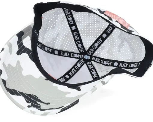 Sale Black Clover Patriot 3 Camo W Living Coral Clover Flexfit -