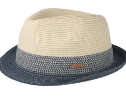 Trilby Hats-Barts Patrol Blue Trilby -