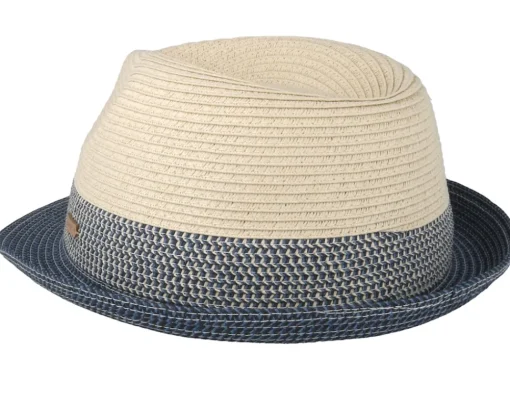Trilby Hats-Barts Patrol Blue Trilby -