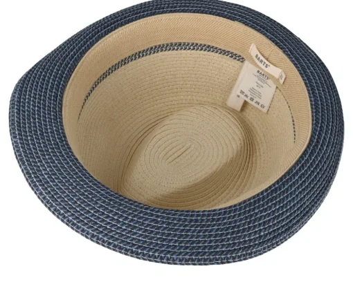 Trilby Hats-Barts Patrol Blue Trilby -