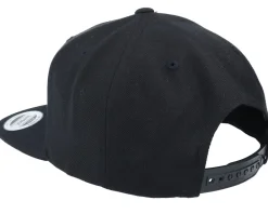 Snapback-Fair Pause Square Grey Patch Black Snapback -