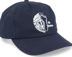 Skate-Emerica Pavement Black Dad Cap -