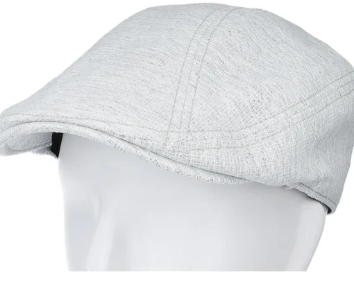 Discount Upfront Pax Sixpence Light Melange Flat Cap - Grey