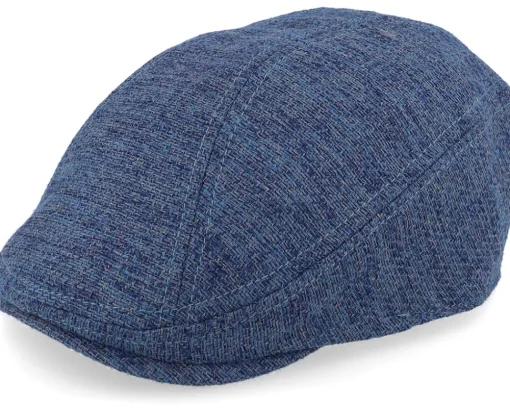 Discount Upfront Pax Sixpence Light Melange Flat Cap - Grey