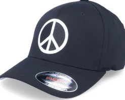 Flexfit-Iconic Peace Symbol Patch Black Flexfit -