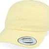Blanks-Yupoong Peached Banana Yellow Dad Cap -