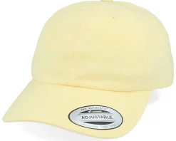 Blanks-Yupoong Peached Banana Yellow Dad Cap -