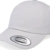 Sale Yupoong Peached Light Grey Dad Cap -