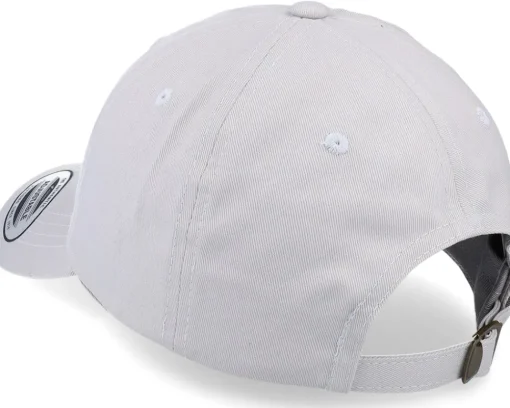 Sale Yupoong Peached Light Grey Dad Cap -