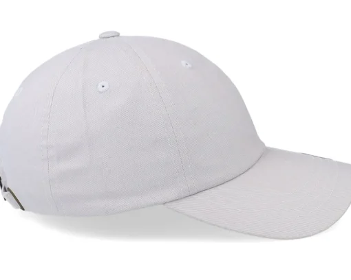 Sale Yupoong Peached Light Grey Dad Cap -