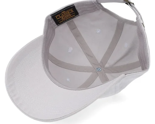 Sale Yupoong Peached Light Grey Dad Cap -