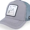 Trucker-Capslab Peanuts Snoopy Grey Trucker -