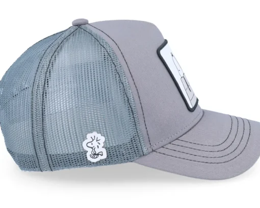 Trucker-Capslab Peanuts Snoopy Grey Trucker -