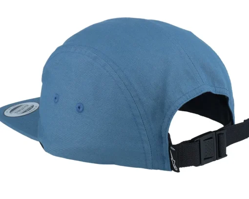 5-Panel | Motor-Alpinestars Peasy Hat Blue 5-Panel -