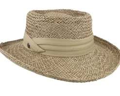 Straw Hat-Jaxon & James Pebble Beach Natural Gambler Straw Hat -