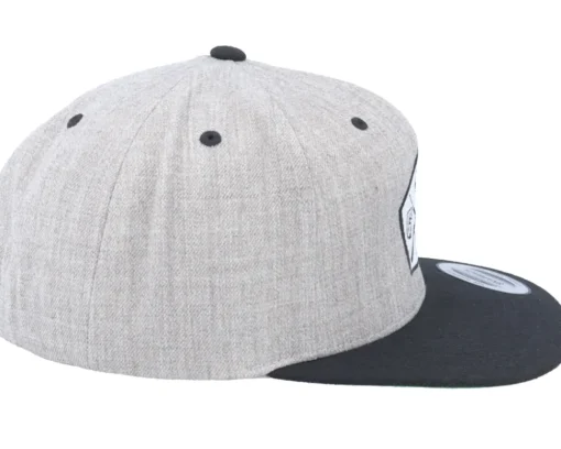 Clearance GUNS n SKULLS Pentagon Black/Grey Snapback -