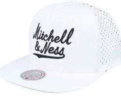 Snapback-Mitchell & Ness Perfect Branded White Snapback -