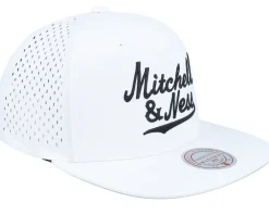 Snapback-Mitchell & Ness Perfect Branded White Snapback -