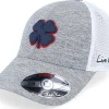 Hot Black Clover Perfect Luck 1 Char/White Mesh/Navy Trucker -