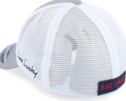 Hot Black Clover Perfect Luck 1 Char/White Mesh/Navy Trucker -